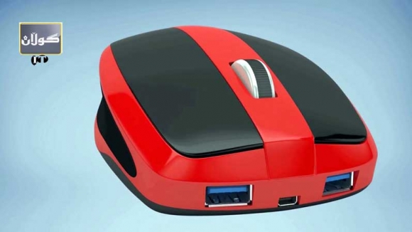 كۆمپیوته‌ر له‌ ماوسدا